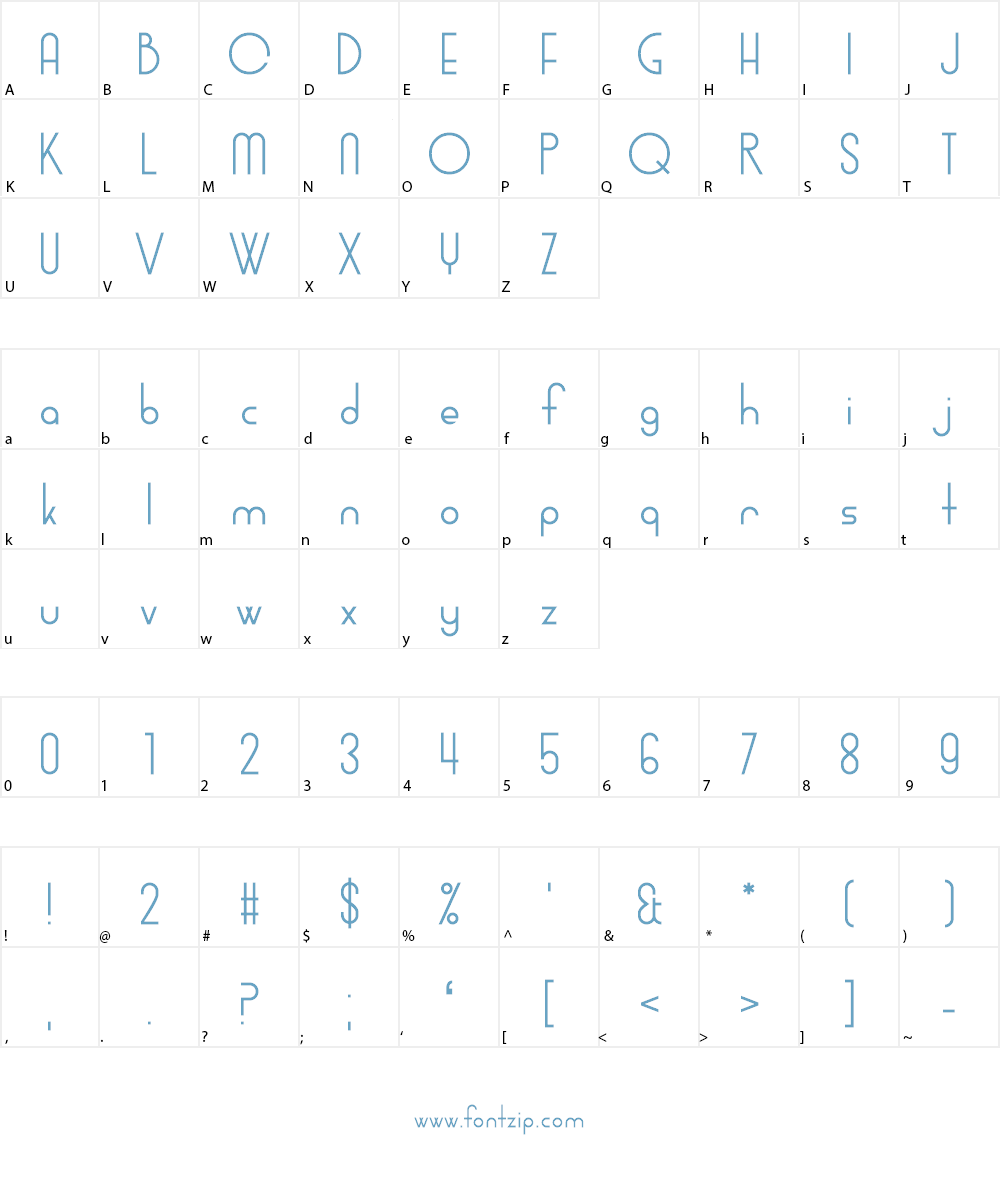 Midnight Champion Font Character